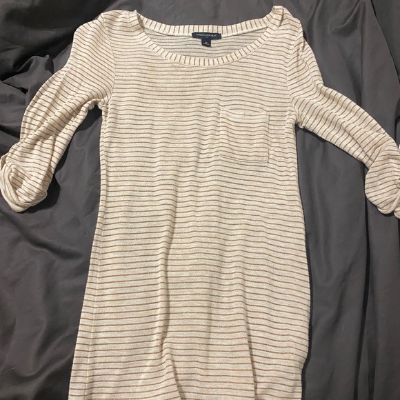 Banana republic sheer striped blouse - Picture 2 of 4